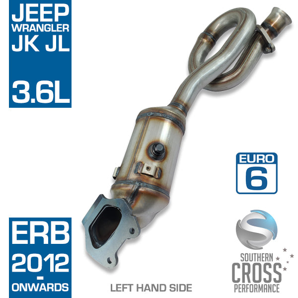 JK JL JEEP Wrangler 3.6L LHS Manifold Catalytic Cat Converter SCPMCV731
