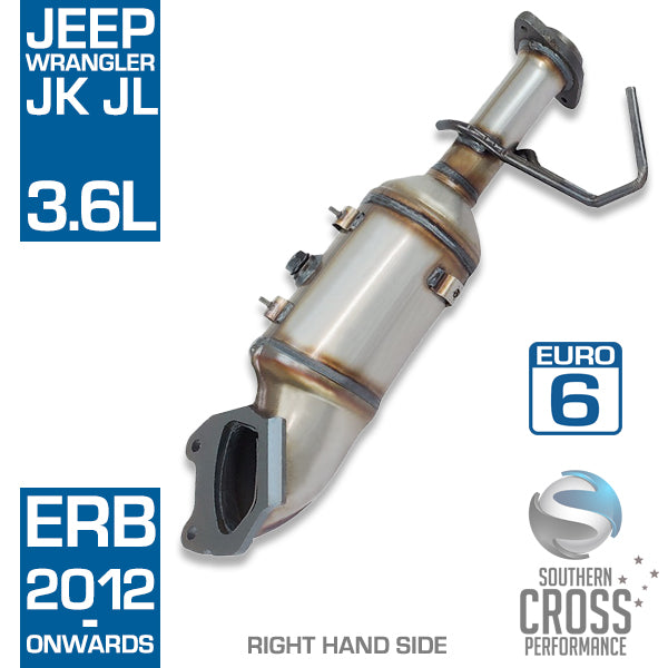 JK JL JEEP Wrangler 3.6L RHS Manifold Catalytic Cat Converter SCPMCV732