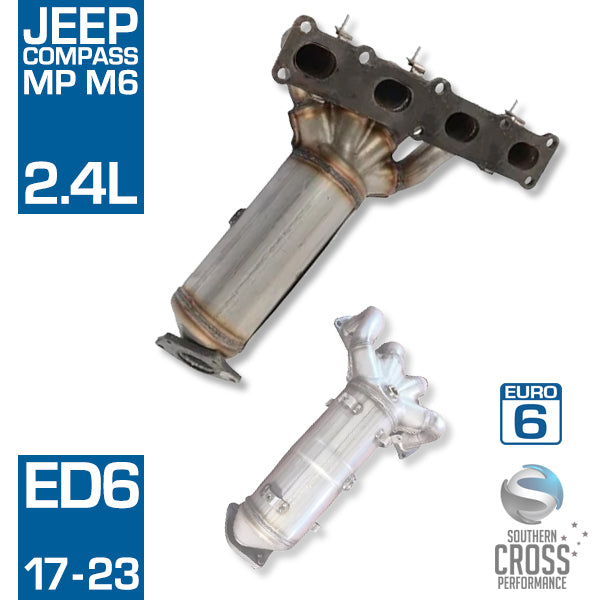 MP M6 JEEP Compass 2.4L Manifold Catalytic Cat Converter SCPMCV736