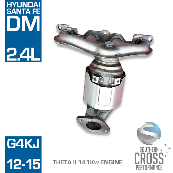 DM HYUNDAI Santa Fe 2.4L G4KJ Manifold Catalytic Cat Converter SCPMCV754
