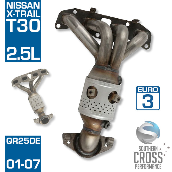 NISSAN X-Trail T30 2.5L QR25DE Manifold Catalytic Cat Converter SCPC6003