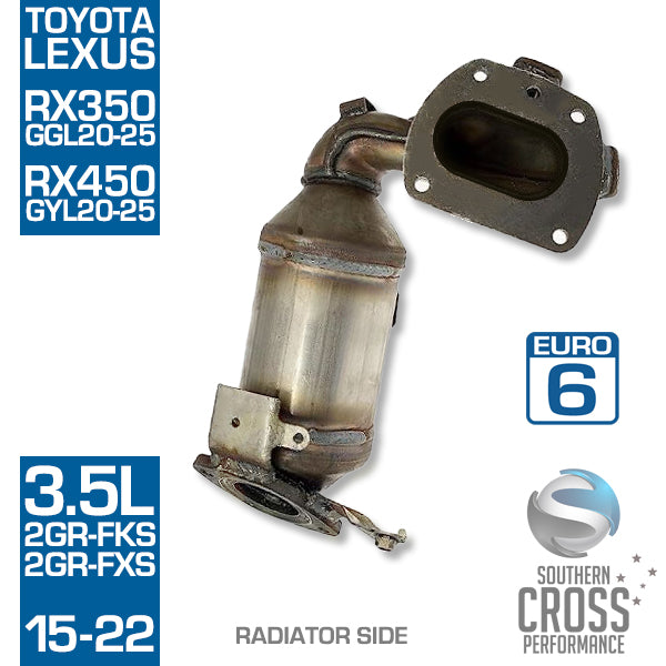 For LEXUS RX350 GGL RX450 GYL 3.5L Manifold Catalytic Cat Converter SCPMCV703