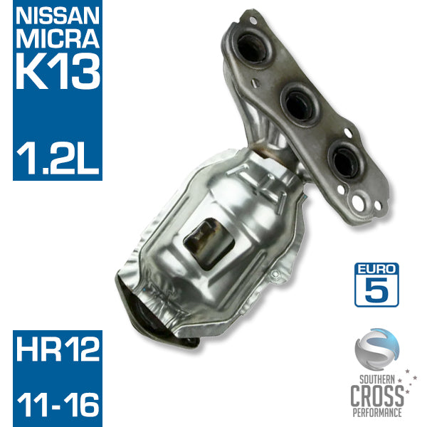 K13 NISSAN Micra 1.2L Manifold Catalytic Cat Converter SCPMCV734