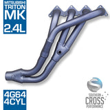 MK MITSUBISHI Triton 2.4L 4cyl 4G64 Headers Extractors SCPH060