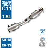 C11 NISSAN Tiida 1.8L MR18 Catalytic Cat Converter SCPC2349