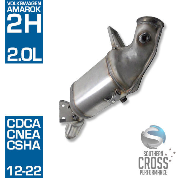 VOLKSWAGEN Amarok 2H 2.0L 2WD & 4WD Diesel Particulate Filter SCPDPF117