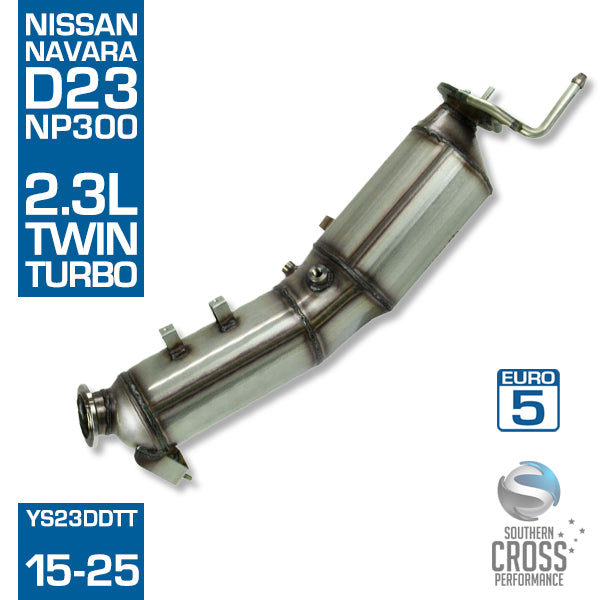 D23 NISSAN Navara NP300 2.3L Diesel Particulate Filter SCPDPF152