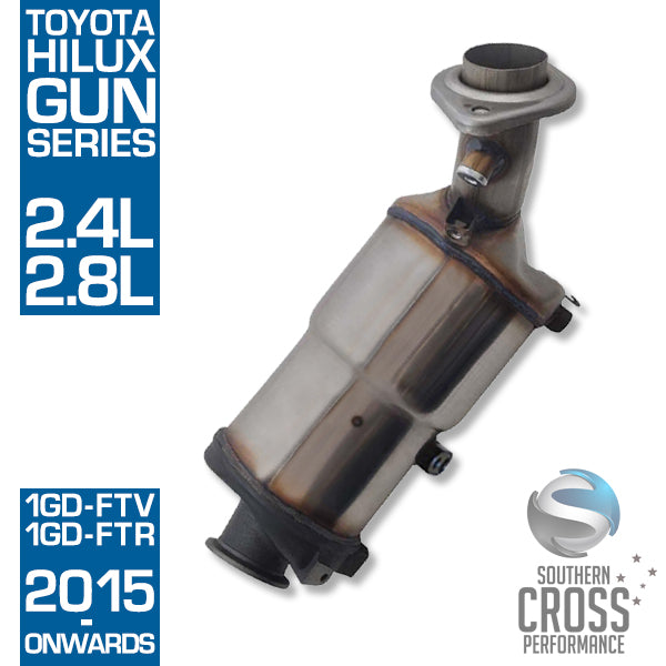 For TOYOTA Hilux GUN Series 2.4L & 2.8L Diesel Particulate Filter SCPDPF153