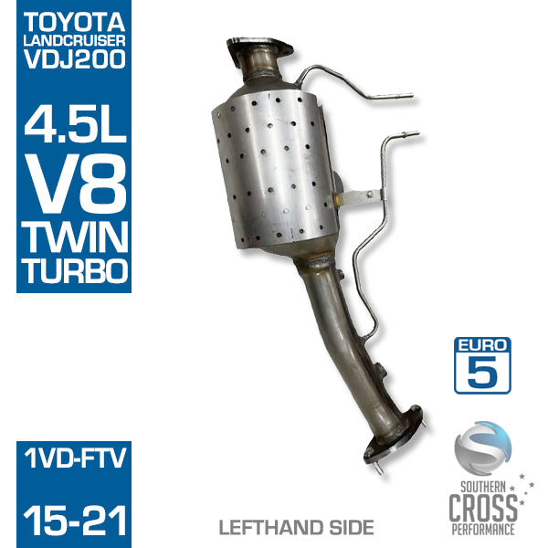Fits TOYOTA Landcruiser VDJ200 4.5L V8 Twin Turbo Diesel Particulate Filter SCPDPF154
