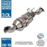 For TOYOTA Hiace KDH200 Series 3.0L Turbo Diesel Particulate Filter SCPDPF176