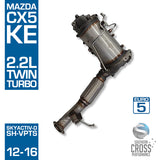 KE MAZDA CX-5 2.2L Skyactiv-D Twin Turbo Diesel Particulate Filter SCPDPF188