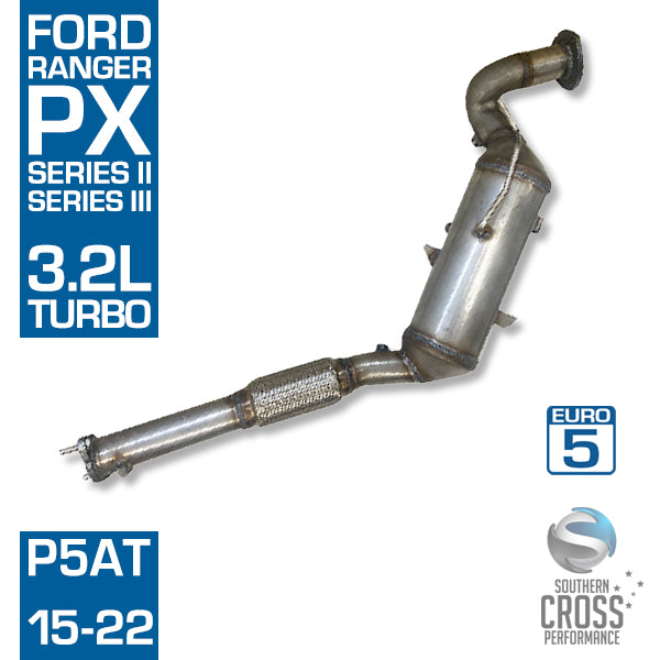 PX2 PX3 FORD Ranger 3.2L Turbo Bolt-on Diesel Particulate Filter SCPDP ...