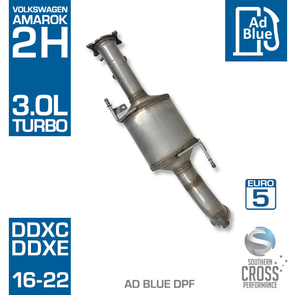 VOLKSWAGEN Amarok 2H 3.0L DDXC DDXE Diesel Particulate Filter SCPDPF941