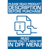 VO FORD Transit 2.2L CV24 CVR5 UYR6 Bolt-on Diesel Particulate Filter SCPDPF181K