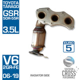 For TOYOTA Tarago GSR 3.5L V6 2GR-FKE Manifold Cat Converter SCPMCV089