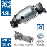 HONDA Civic 8TH GEN 1.8L R18A Bolt-on Catalytic Cat Converter SCPMCV111