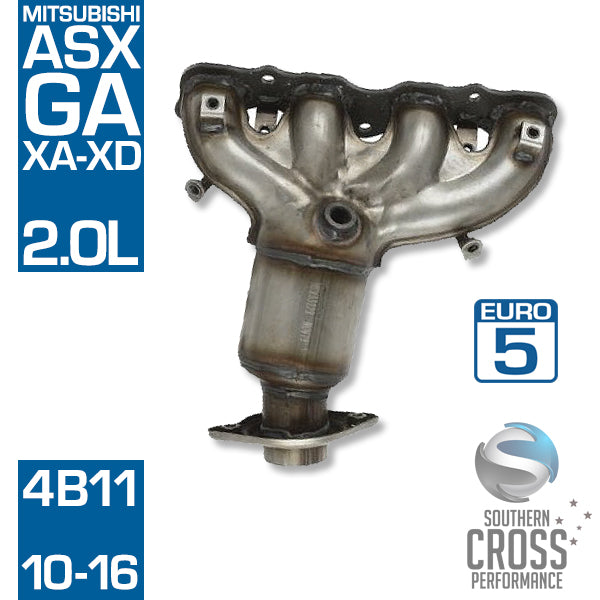 GA XA - XB MITSUBISHI ASX 2.0L Manifold Catalytic Cat Converter SCPMCV128