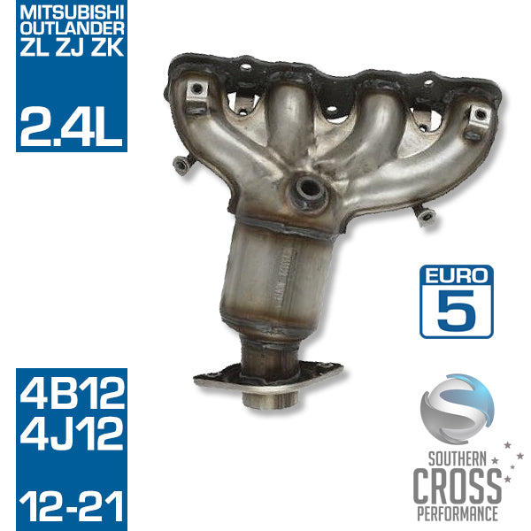 ZL ZJ ZK MITSUBISHI Outlander 2.4L Manifold Catalytic Cat Converter SCPMCV128