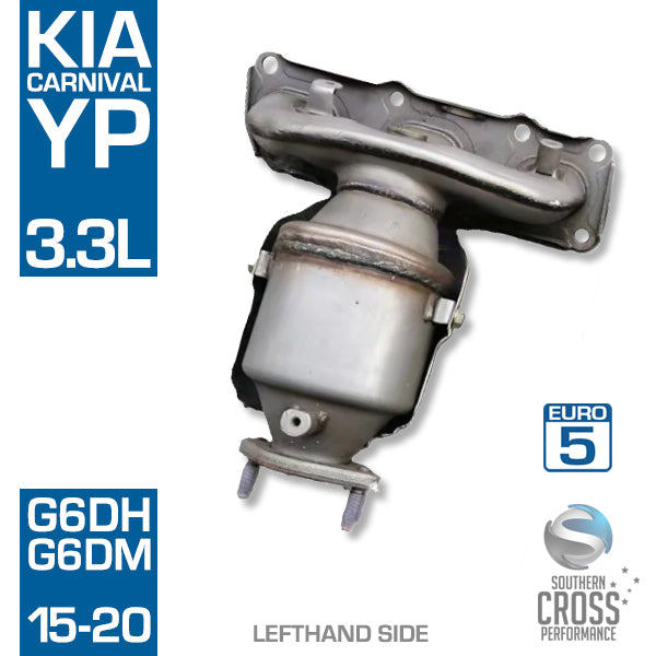 YP KIA Carnival 3.3L G6DH G6DM Manifold Catalytic Cat Converter SCPC2740