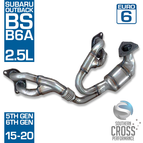 BN BS SUBARU Outback 2.5L EURO6 Manifold Catalytic Converter SCPMCV706