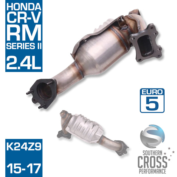 HONDA CR-V RM Series II 2.4L Bolt-on Catalytic Cat Converter SCPMCV715