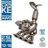CX5 MAZDA KE 2.5L PY-VPS Skyactiv-G AWD Manifold Catalytic Cat Converter SCPMCV716