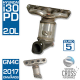 PD HYUNDAI i30 2.0L G4NC Manifold Catalytic Cat Converter SCPMCV726i30
