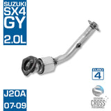 SX4 SUZUKI GY 2.0L J20A Catalytic Cat Converter SCPMCV743