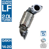 LF HYUNDAI Sonata 2.0L G4KH Turbo Manifold Catalytic Cat Converter SCPMCV759