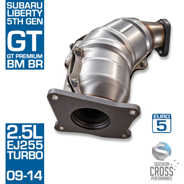 5TH GEN SUBARU Liberty GT 2.5L EURO5 Manifold Catalytic Converter SCPMCV807