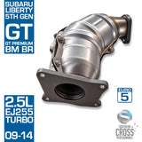 5TH GEN SUBARU Liberty GT 2.5L EURO5 Manifold Catalytic Converter SCPMCV807