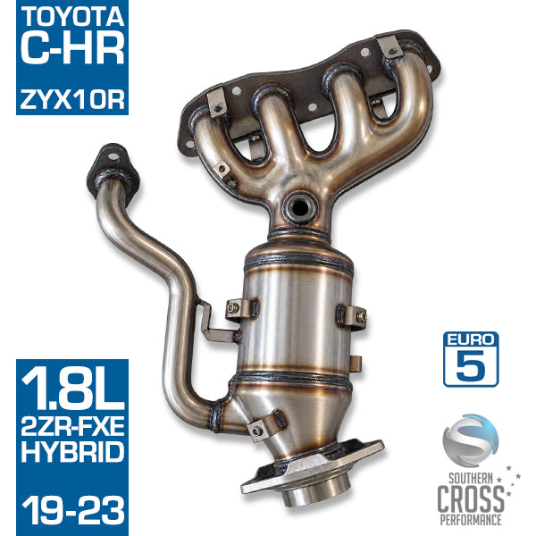 Fits TOYOTA C-HR ZYX10R 1.8L 2ZR-FXE Hybrid Catalytic Cat Converter SCPMCV818
