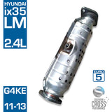 LM HYUNDAI ix35 2.4L G4KE Undercar Catalytic Cat Converter SCPC0813