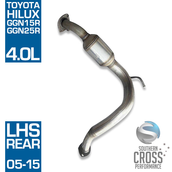 Fits GGN15R GGN25R TOYOTA Hilux 4.0L LHS Rear Catalytic Cat Converter SCPC2269