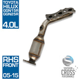 Fits GGN15R GGN25R TOYOTA Hilux 4.0L RHS Front Catalytic Cat Converter SCPMCV091Hilux