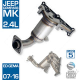 MK JEEP Compass 2.4L Manifold Catalytic Cat Converter SCPMCV095