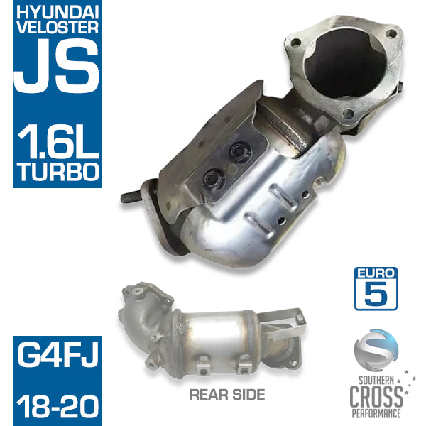 JS HYUNDAI Veloster 1.6L Turbo G4FJ Manifold Catalytic Cat Converter SCPMCV720