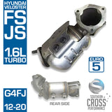FS JS HYUNDAI Veloster 1.6L Turbo G4FJ Manifold Catalytic Cat Converter SCPMCV720
