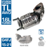 TL HYUNDAI Tucson AWD 1.6L Turbo G4FJ Manifold Catalytic Cat Converter SCPMCV735