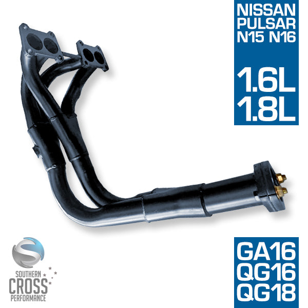 N15 N16 Nissan Pulsar 1.6L GA16 QG16 | 1.8L QG18 Headers Extractors SCPH074
