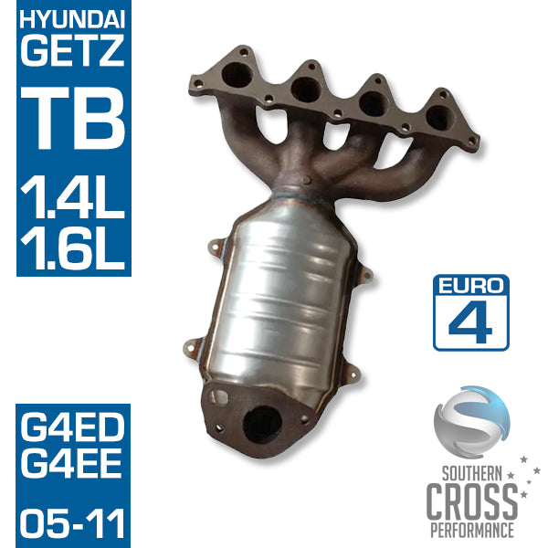 Quality Exhaust Direct-Fit Catalytic Converter – Hyundai Tucson 2.0L 2011-2016 Rear