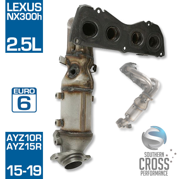 For LEXUS NX300h 2.5L Hybrid Manifold Catalytic Cat Converter SCPMCV721